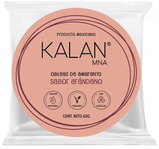 KALAN Obleas sabor arándano