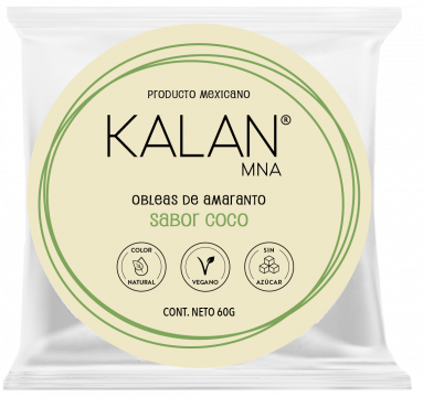 KALAN obleas sabor coco